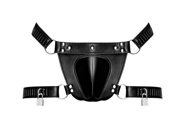 Underpants Custom Black Gag Ball Underwear Men Stretch BDSM Kink