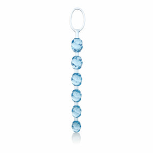 Anal Beads Swirl Pleasure Beads - Blue