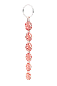 Anal Beads Swirl Pleasure Beads - Pink