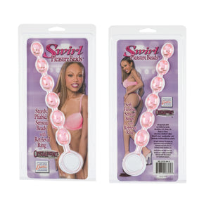 Anal Beads Swirl Pleasure Beads - Pink