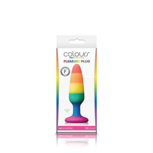 Anal Dildos Colours - Pride Edition - Pleasure Plug - Small - Rainbow