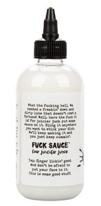 Anal Fuck Sauce Cum Scented Lubricant 8 Oz