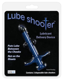 Anal KinkLab Lube Shooter - Blue