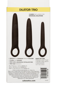 Anal Kits Boundless Dilator Trio - Black