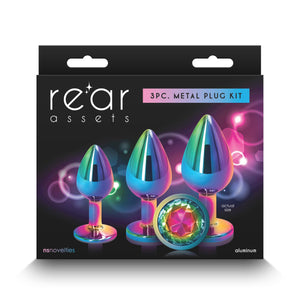 Anal Kits Rear Assets - Trainer Kit - Multicolor - Rainbow