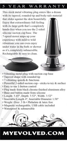 Anal Plugs Advanced Metal Plug - Black Chrome