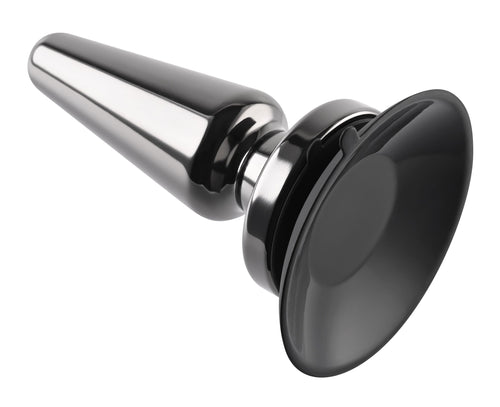 Anal Plugs Advanced Metal Plug - Black Chrome