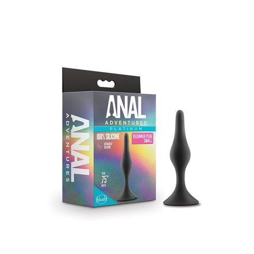 Anal - Plugs and Probes non vibrating Anal Adventures Beginner Plug Small Blk