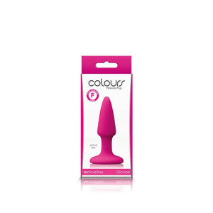 Anal - Plugs and Probes non vibrating Colours Pleasure Plug Mini Pink