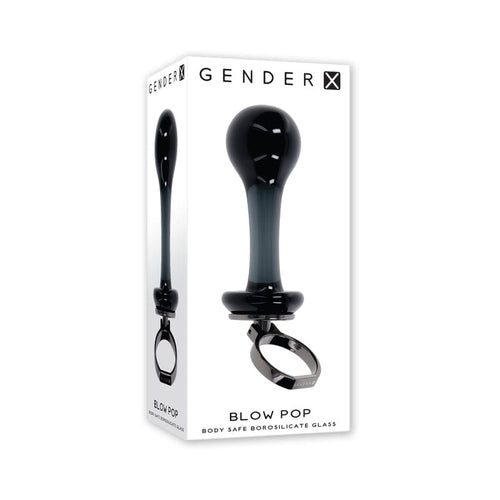 Anal - Plugs and Probes non vibrating Gender X Blow Pop Black