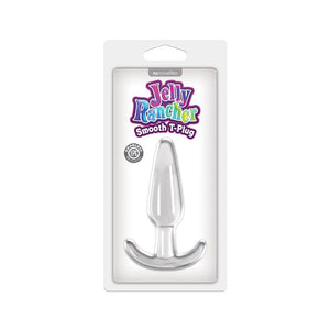 Anal - Plugs and Probes non vibrating Jelly Rancher Smooth T-Plug Clear