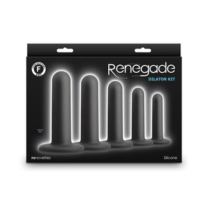 Anal - Plugs and Probes non vibrating Renegade Dilator Kit Black