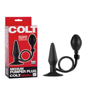 Anal Plugs Colt Medium Pumper Plug - Black