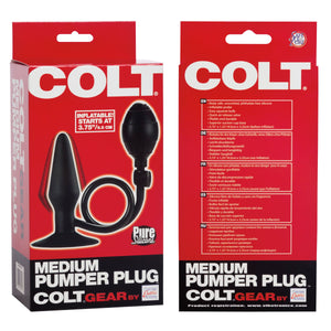 Anal Plugs Colt Medium Pumper Plug - Black