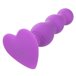 Anal Plugs First Time Triple Beaded Probe - Purple