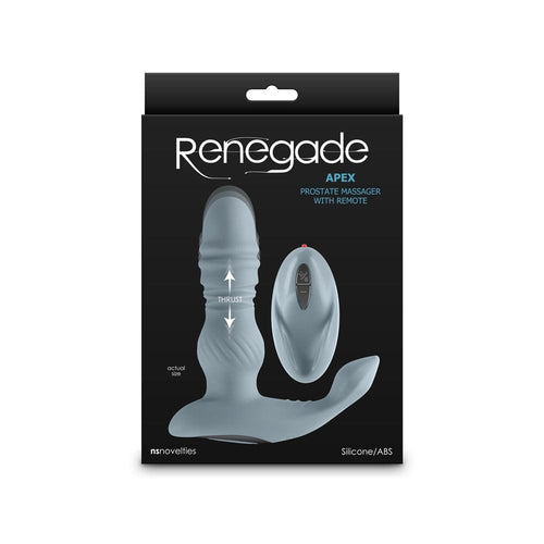 Anal - Plugs & Probes Vibrating Renegade Apex Gray