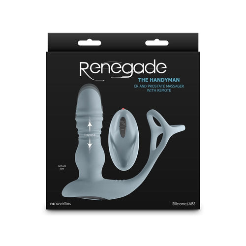 Anal - Plugs & Probes Vibrating Renegade The Handyman Gray