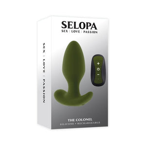 Anal - Plugs & Probes Vibrating Selopa The Colonel Green