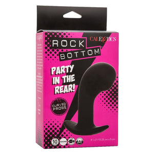 Anal Probes Rock Bottom Curved Probe - Black