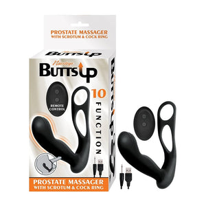 Anal - Prostate Massagers Butts Up Prostate Massag W/Scrotum&CR Bk