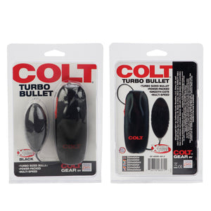 Anal Toys & Stimulators Colt Turbo Bullet - Black