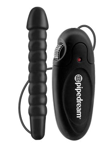 Anal Vibrators Anal Fantasy Collection Vibrating Butt Buddy - Black