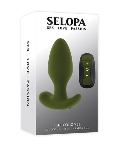 Anal Vibrators Selopa The Colonel - Green