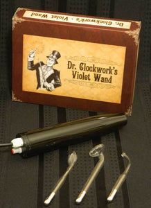 Bondage, Fetish & Kink Kits Dr clockwork violet wand kit purple electrode