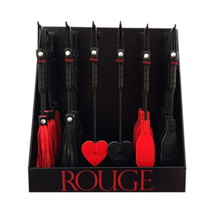 BONDAGE, FETISH & KINK Rouge Mini Crops&Flogger Counter Dp 36/D