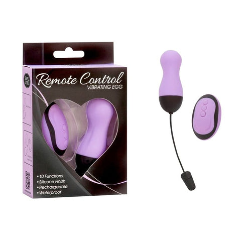 BULLETS AND EGGS Power Bullet Vibrating RC Egg Purple