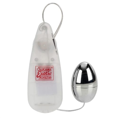 Bullets & Eggs Pocket Exotics Vibrating Egg - Silver