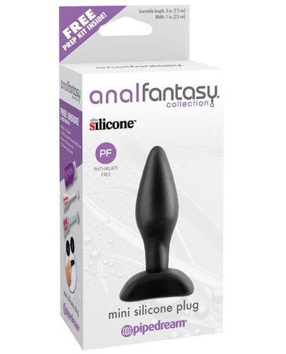 Butt Plugs Anal Fantasy Collection Mini Silicone Plug - Black