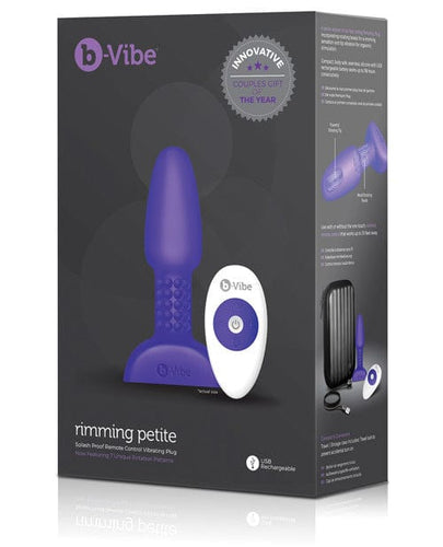 Butt Plugs b-Vibe Petite Rimming Plug - Purple