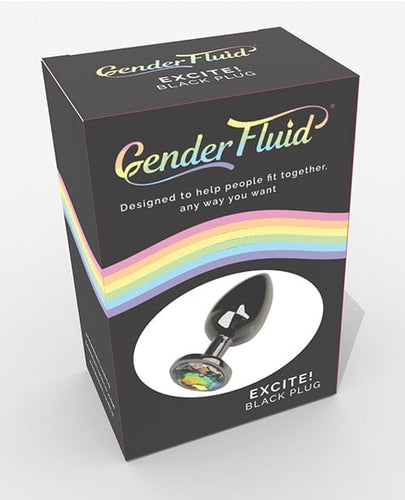 Butt Plugs Gender Fluid Excite! Plug - Black