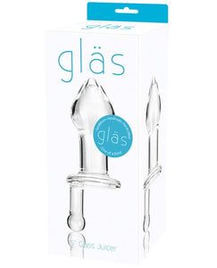 Butt Plugs Glas 5" Juicer - Clear