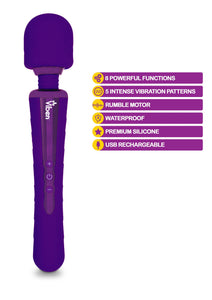 Clitoral Vibrators Obsession - Intense Wand Massager - Violet