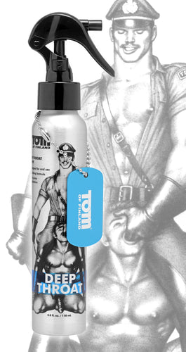 Desensitizers and Stimulants Tom of Finland Deep Throat Spray- 4 oz