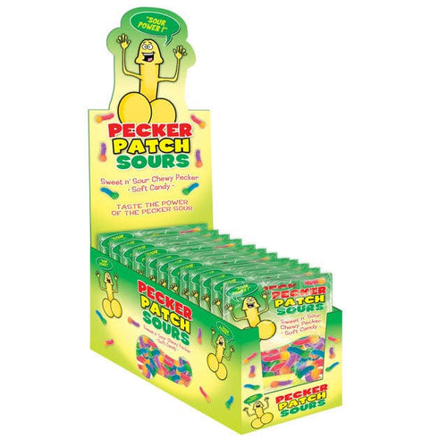 Edibles - Candy Pecker Patch Sour Gummies (12/DP)