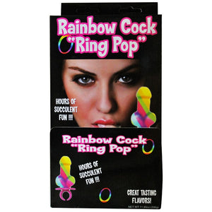 Edibles - Candy Rainbow Ring Pop (12/DP)