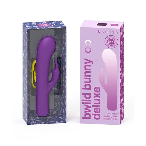 G SPOT VIBRATORS B Swish Bwild Bunny Infinite Deluxe Purp