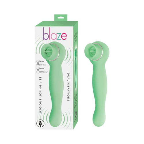 G SPOT VIBRATORS Blaze Lucious Licker Vibe Mint