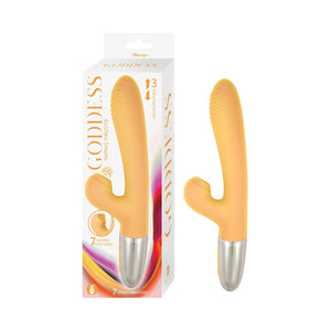 G SPOT VIBRATORS Goddess Tapping Thruster Yellow