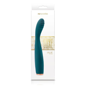 G SPOT VIBRATORS Luxe Lillie Rechargeable Slim Vibe Green