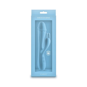 G SPOT VIBRATORS Obsessions Scarlett Light Blue