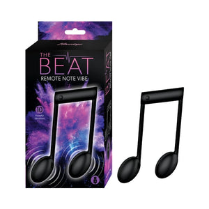 G SPOT VIBRATORS The Beat Remote Note Vibe Black