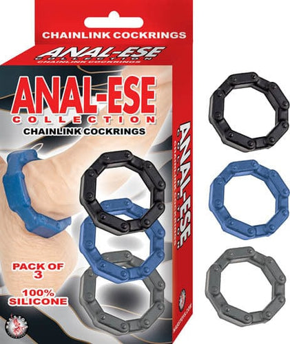 Love Rings Anal-ese collection chain link cock rings