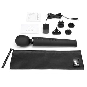 MAGIC WANDS & BODY MASSAGERS Le Wand Rechargeable Massager Black