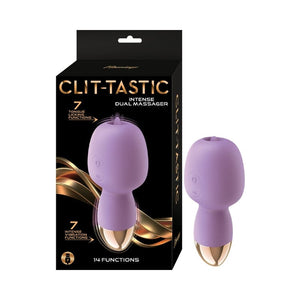 Masturbators - Clitoral Clit-Tastic Intense Dual Massager Lavend