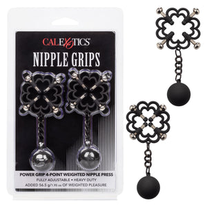 Nipple Clamps Nipple Grips Power Grip 4-Point Weighted Nipple  Press