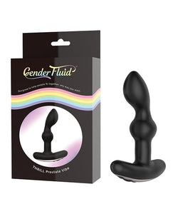 Prostate Stimulators Gender Fluid Thrill Prostate Vibe - Black